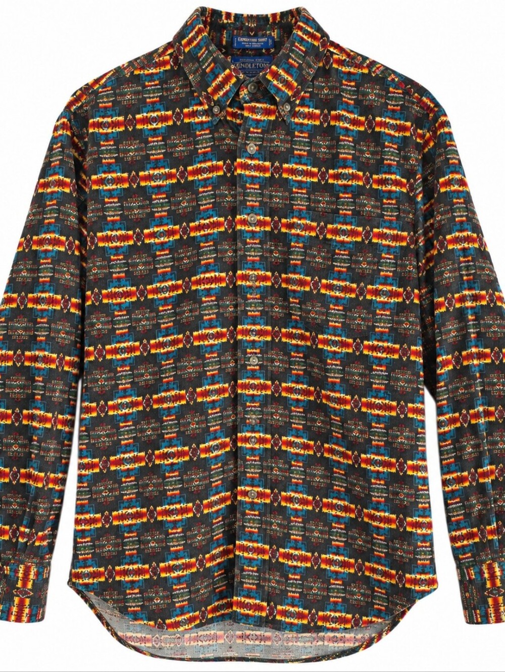 Pendleton Expedition Shirt S Chief Joseph Southwestern Corduroy 2012
